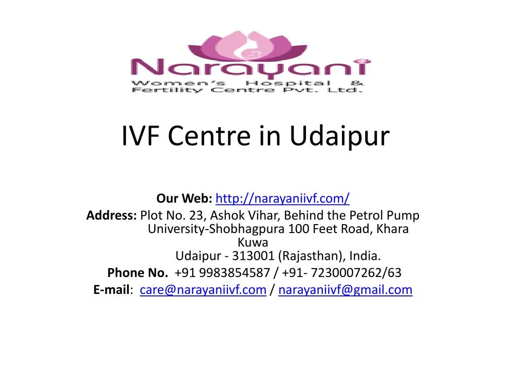 ivf centre in udaipur