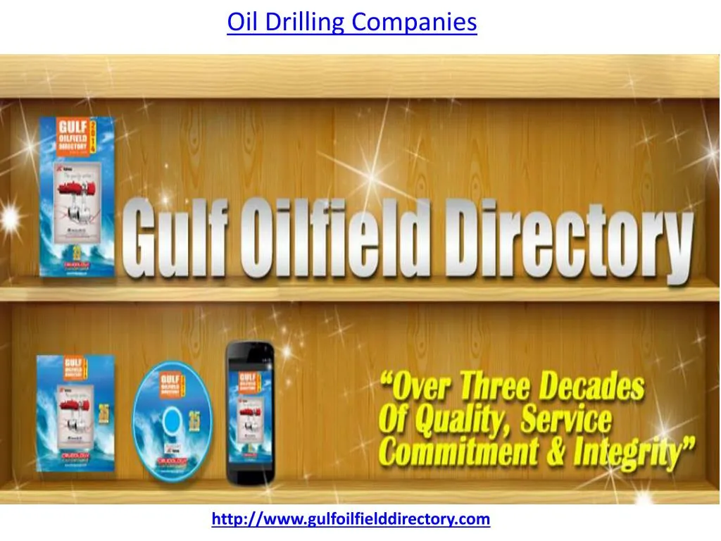 oil d rilling c ompanies