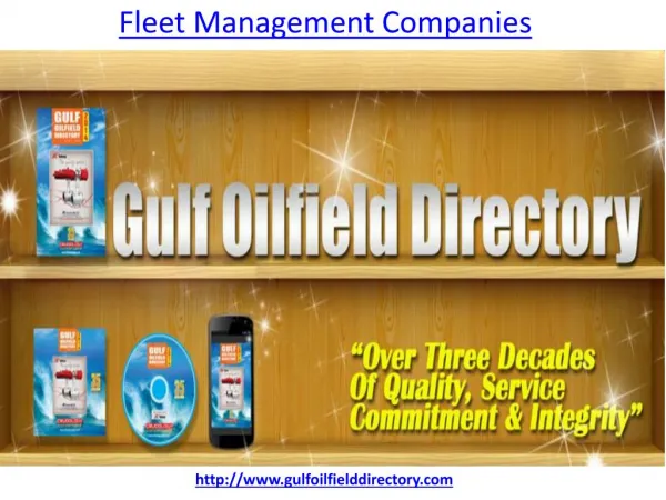 Which is the best fleet management companies in Middle East