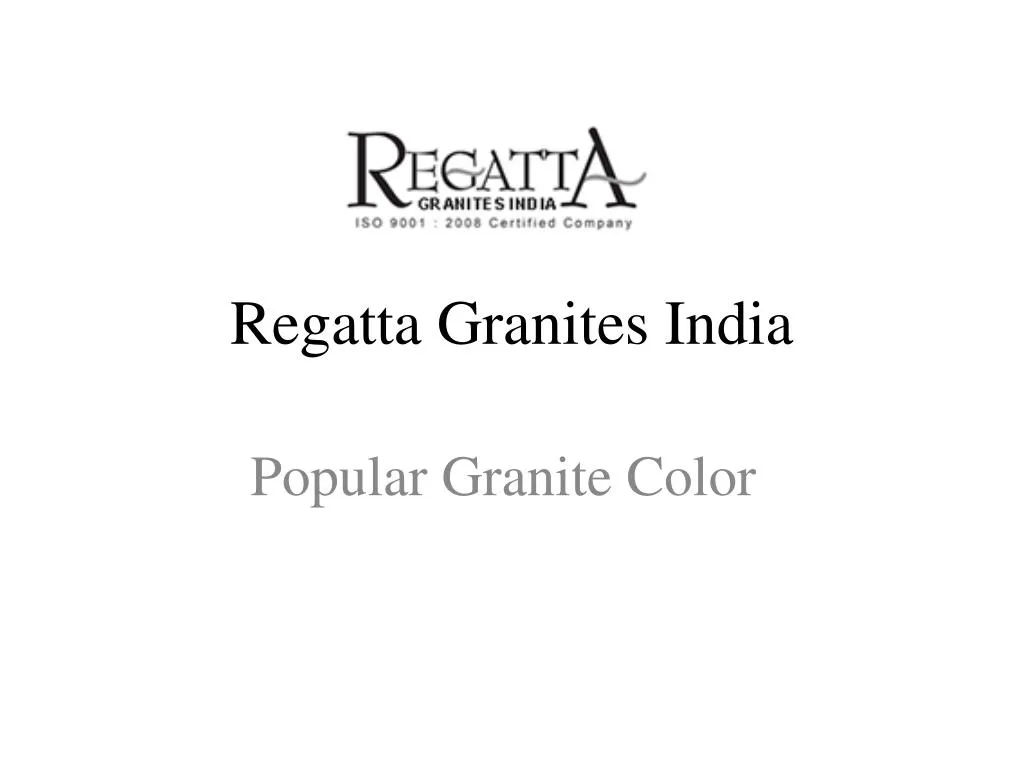 regatta granites india