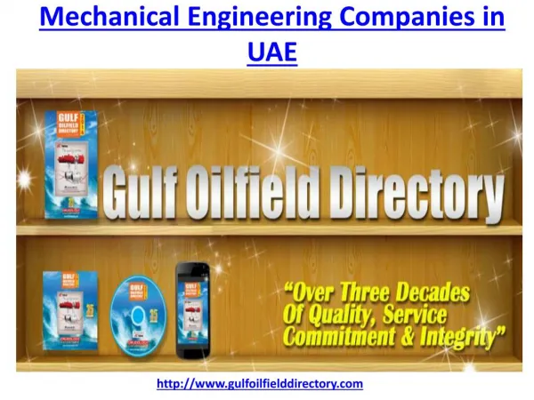 Which is the best Mechanical Engineering Companies in UAE