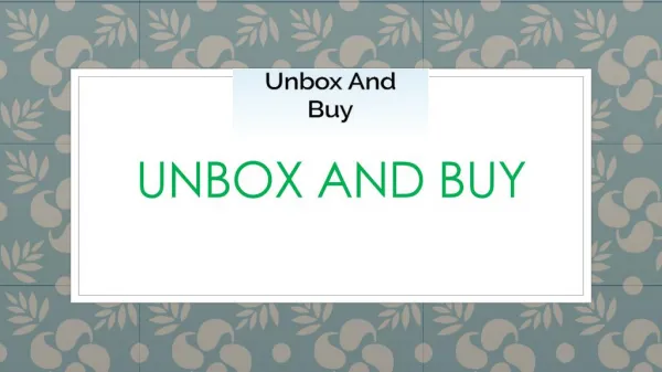 Shop online Kitchen Products on Unboxandbuy