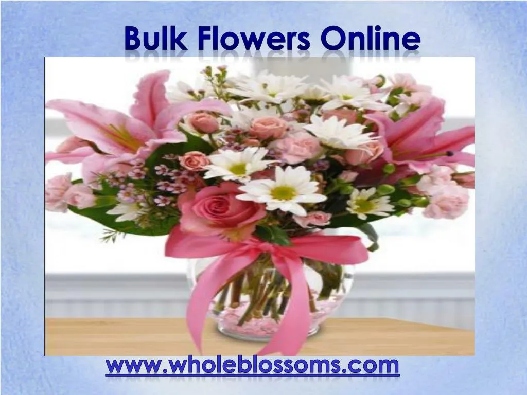 bulk flowers online