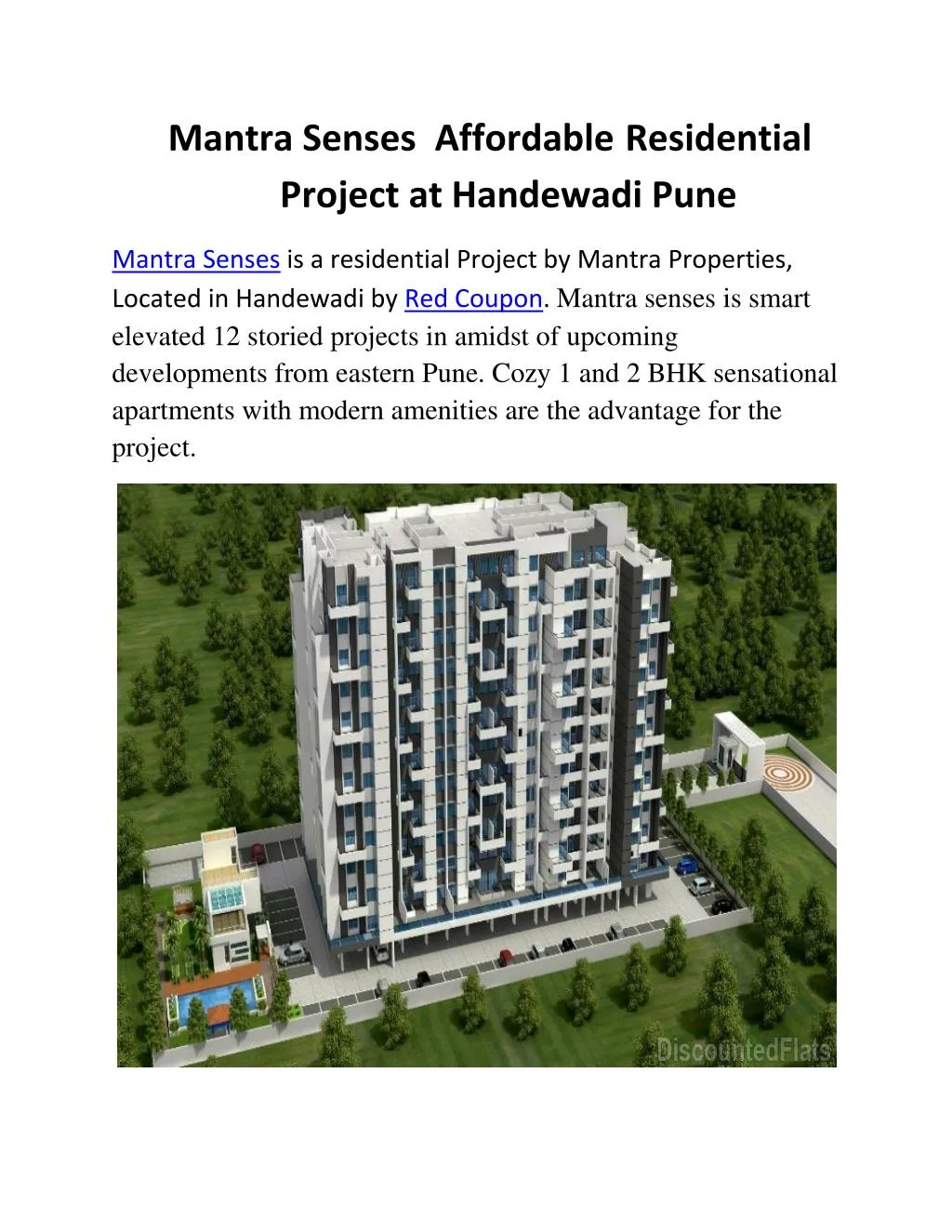 mantra senses affordable residential project