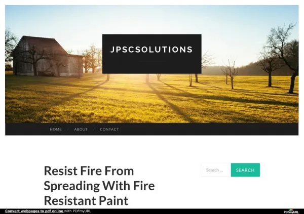 Resist Fire From Spreading With Fire Resistant Paint Spray India