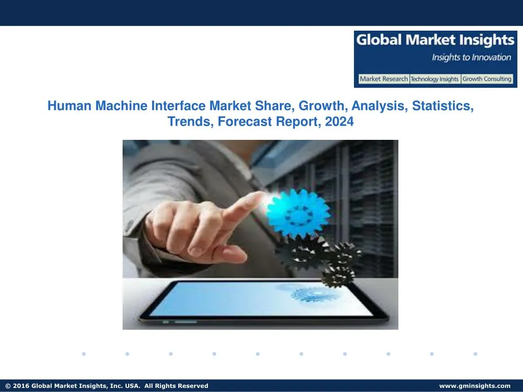 human machine interface market share growth