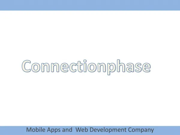 Mobile apps development company | Android application development company in India