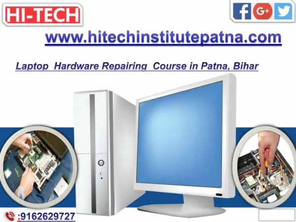 Laptop Hardware Repairing Course in Patna, Bihar