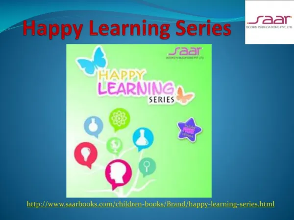 Happy Learning Series- Saar Books