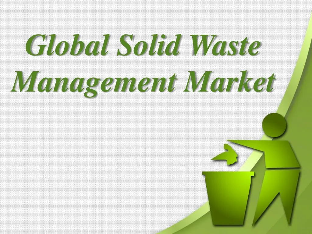 global solid waste management market