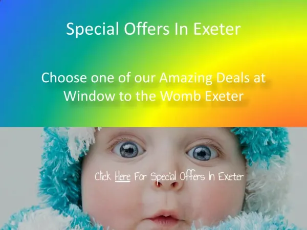 Special Offers In Exeter