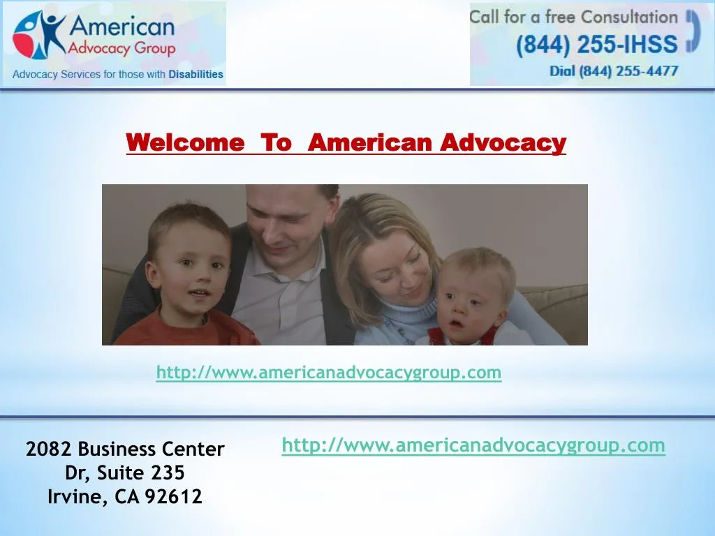 welcome to american advocacy