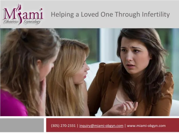 Helping a Loved One Through Infertility