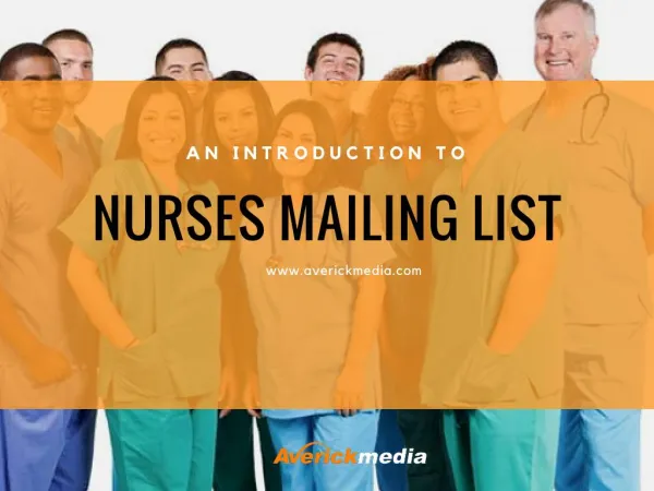Nurse Mailing List