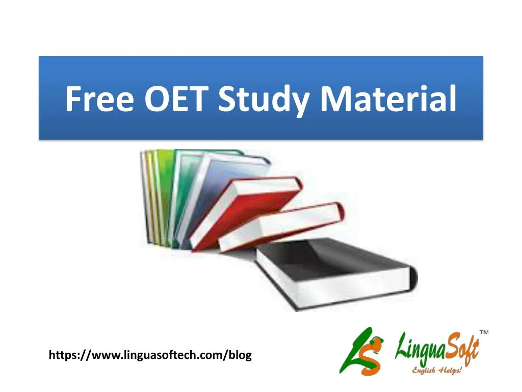 free oet study material