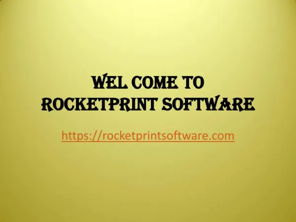 Web To print Storefront Software
