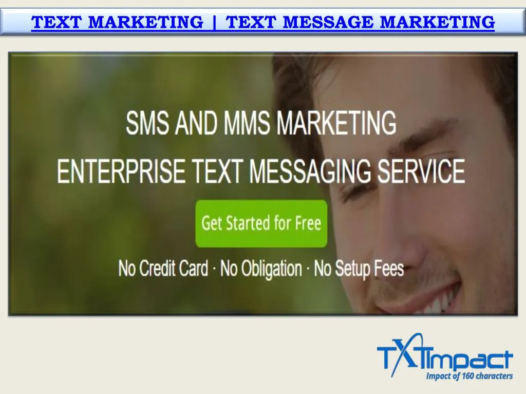 text marketing text message marketing