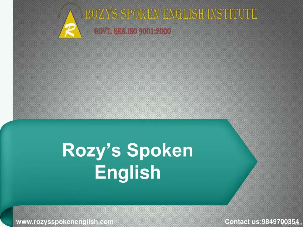 rozy s spoken english