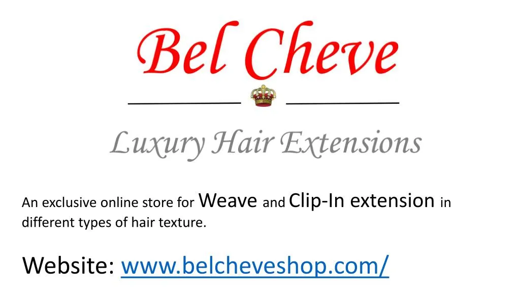 an exclusive online store for weave and clip