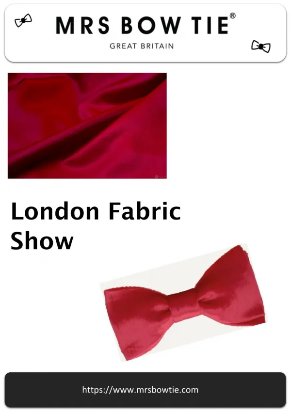 The London Fabric Show