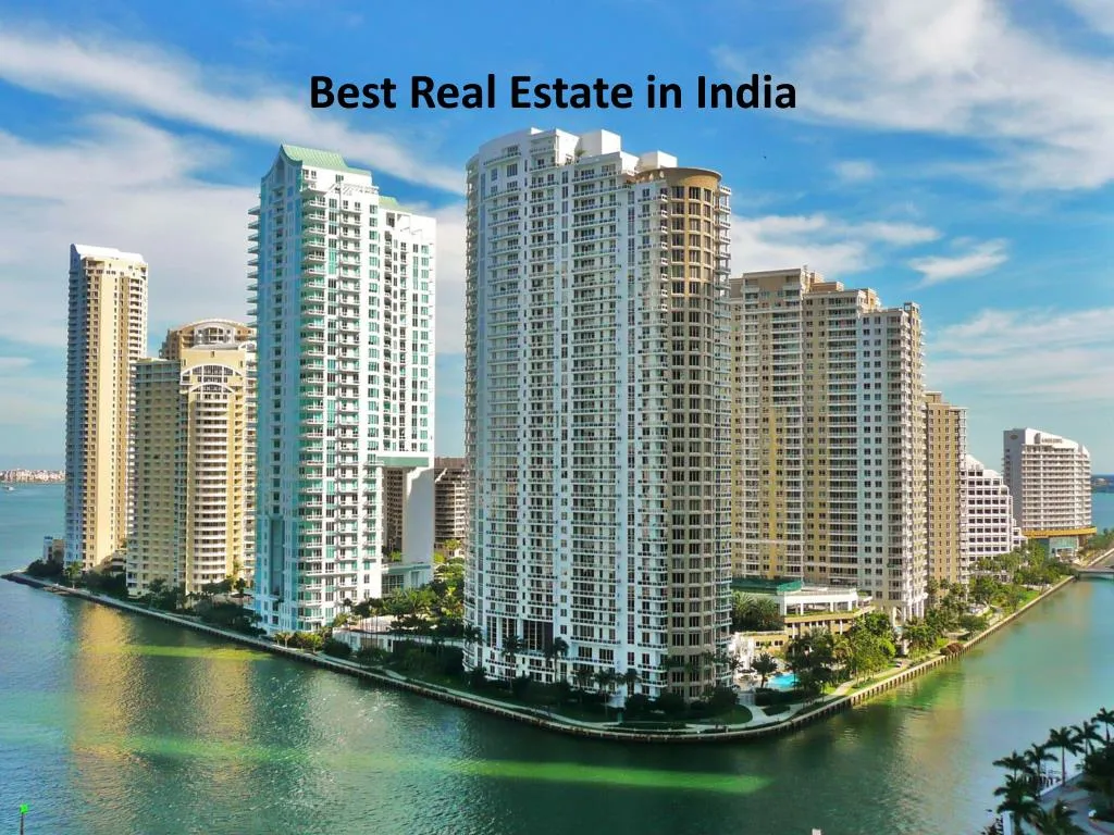 best real estate in india