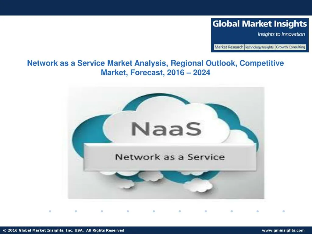 network as a service market analysis regional
