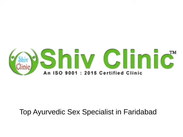 Top Ayurvedic Sex Specialist in Faridabad