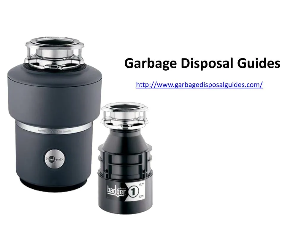 garbage disposal guides