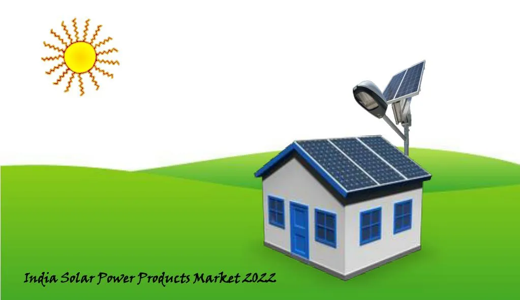 india solar power products market 2022