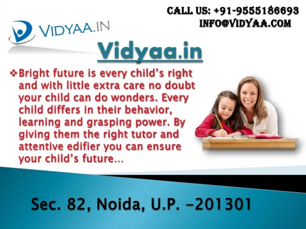Get Private Tuitions at Home in Noida Easily
