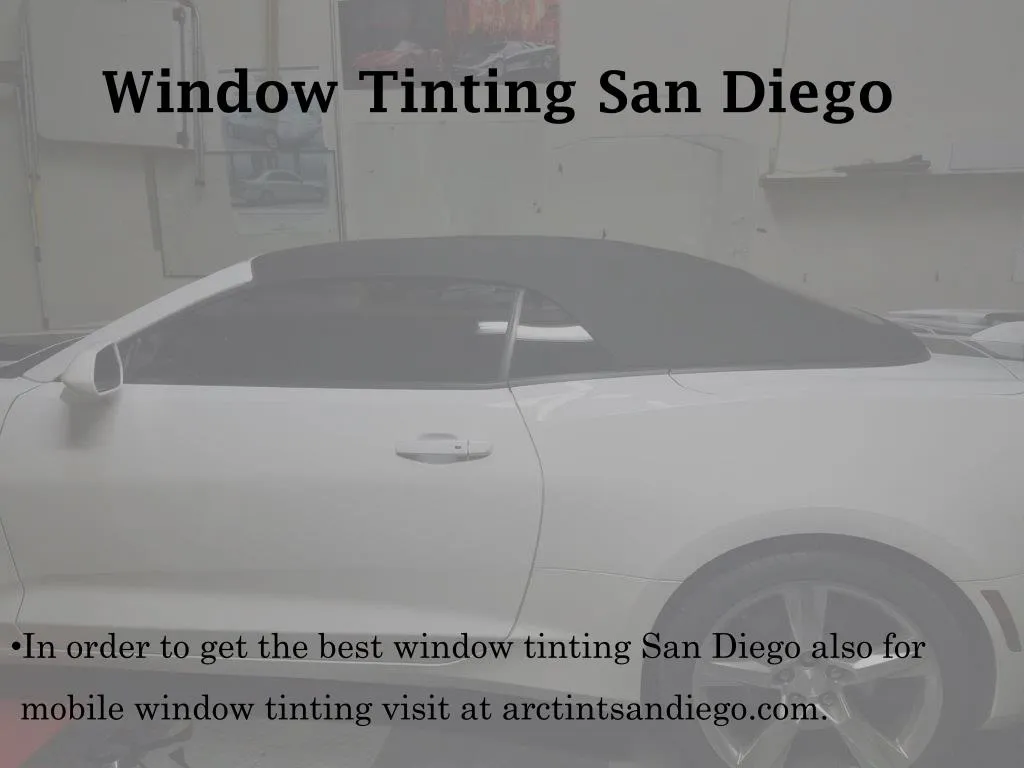 window tinting san diego
