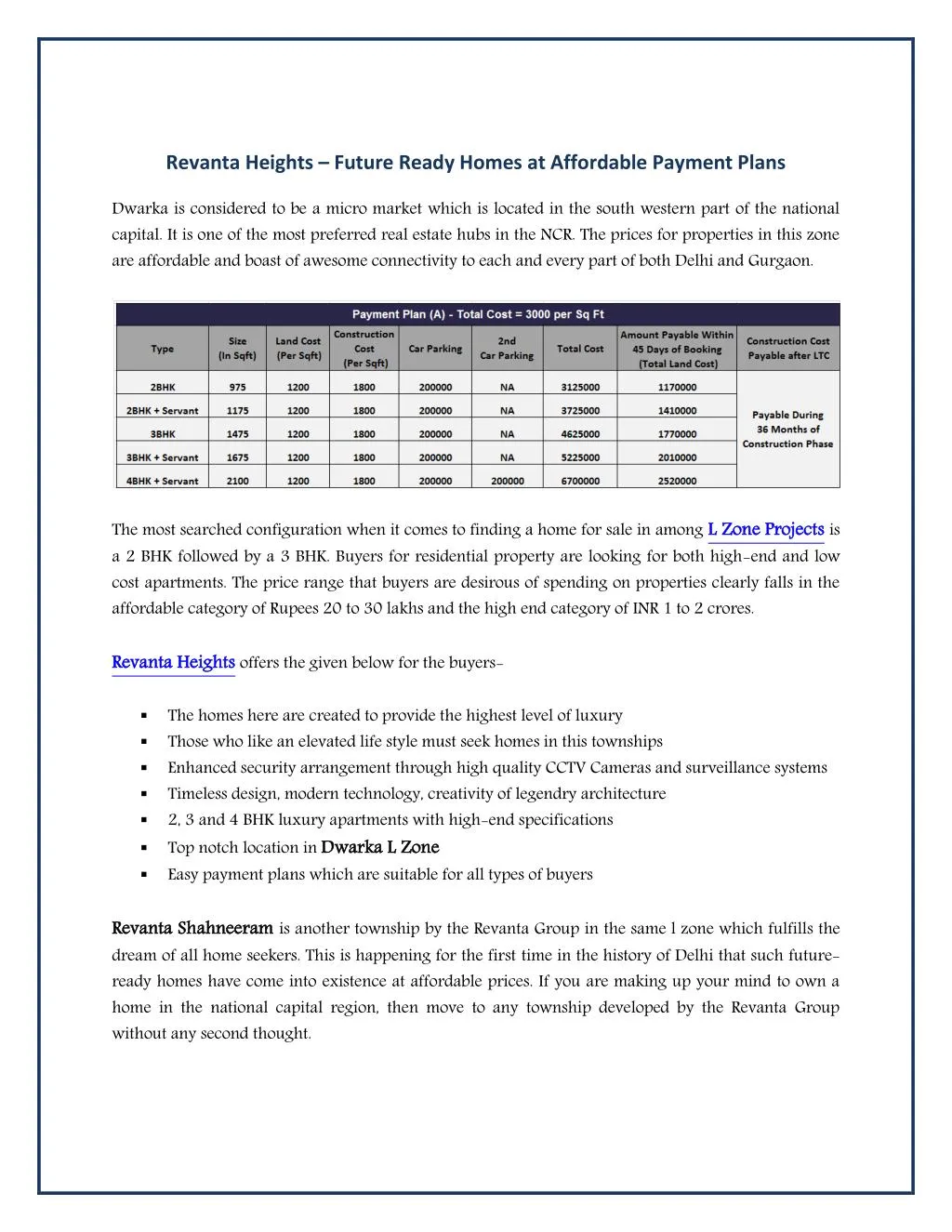 revanta heights future ready homes at affordable