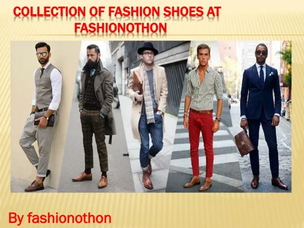 collection of fashion shoes at fashionothon