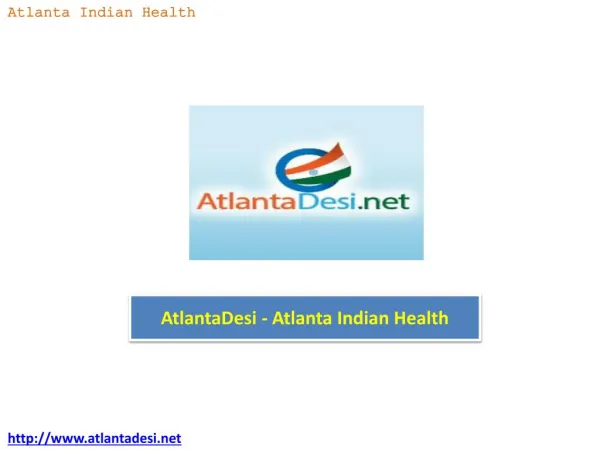 AtlantaDesi - Atlanta Indian Health