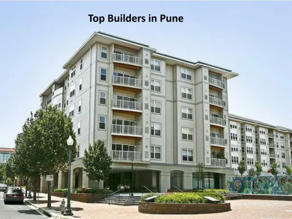 Top Builders in Pune