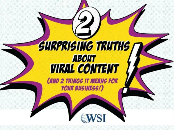 2 Surprising Truths About Viral Content