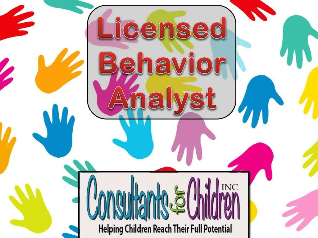 licensed behavior analyst