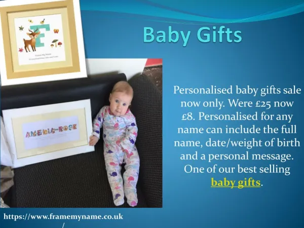 Baby Name Gifts