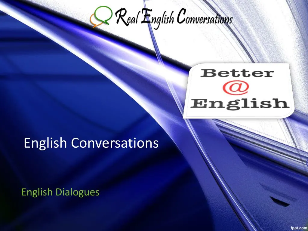 english conversations