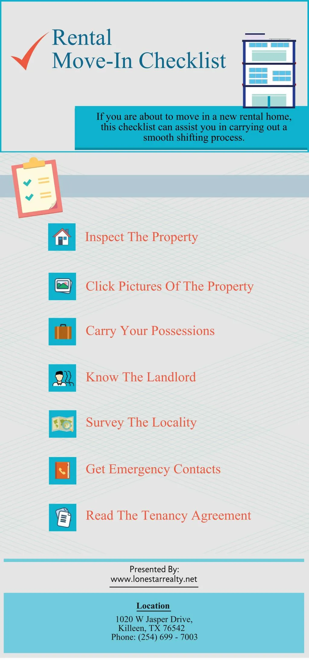 rental move in checklist