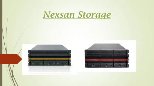 Nexsan Storage - exit123c.com