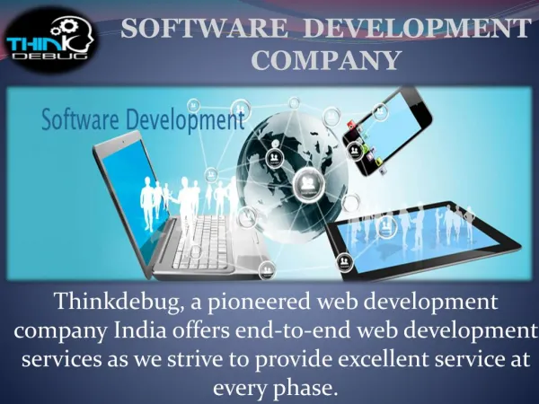 Thinkdebug is Web development and Mobile app development company in indore.