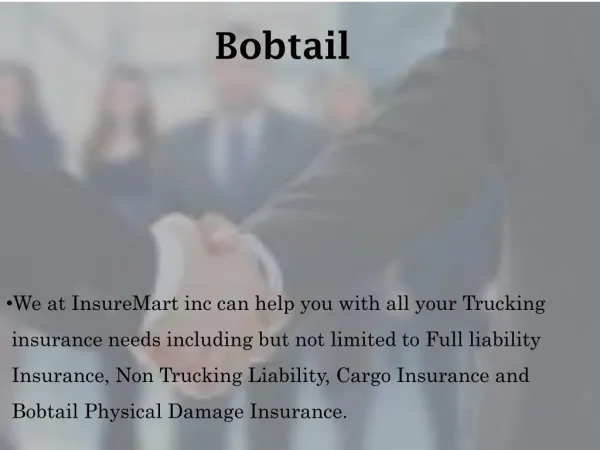 Bobtail - Insuremart.net