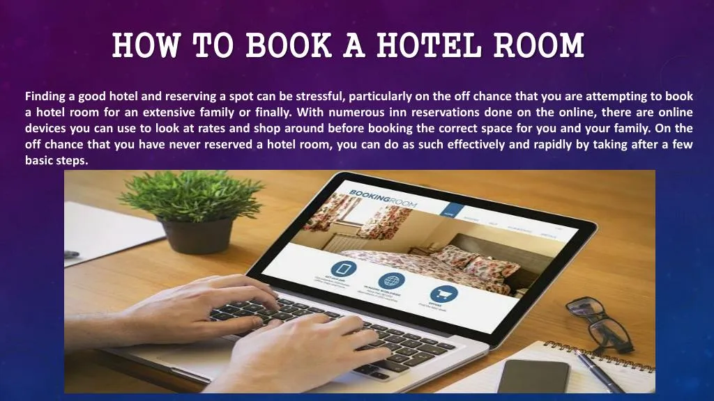 how to book a hotel room