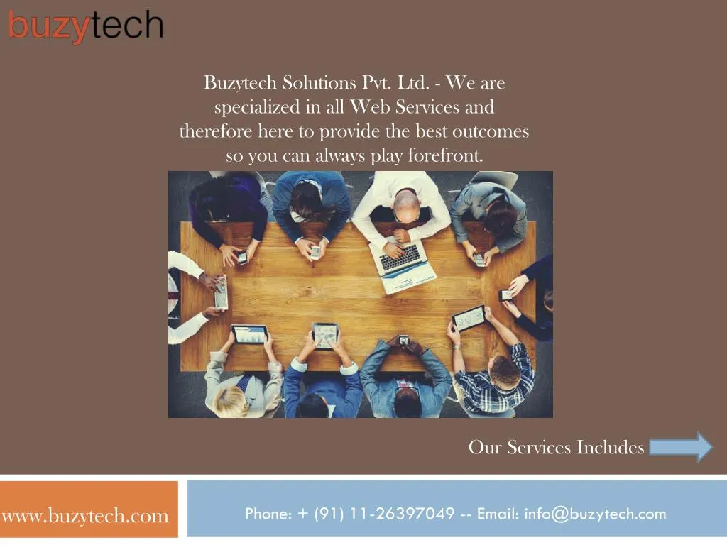 buzytech solutions pvt ltd we are specialized