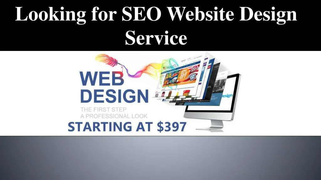 looking for seo website design service