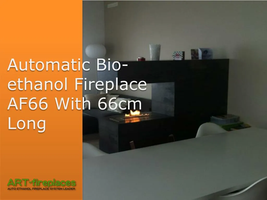 automatic bio ethanol fireplace af66 with 66cm long