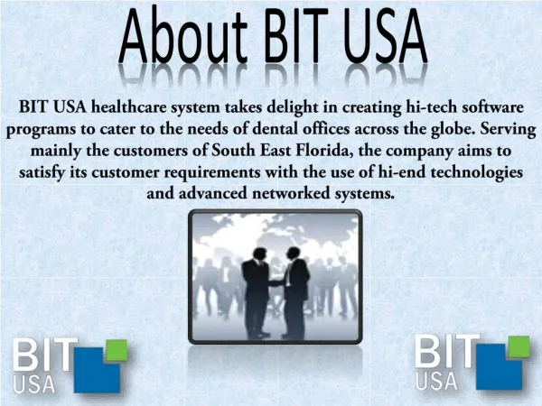 Services and Products by BIT USA