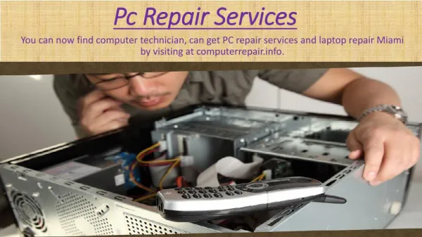 Pc Repair Services - computerrepair.info