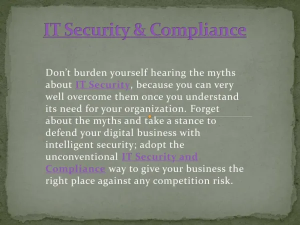 Wintellisys - IT security & compliance